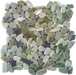 Crystal 16 Semi-Precious Stone Mosaic Interlocking - stone tile